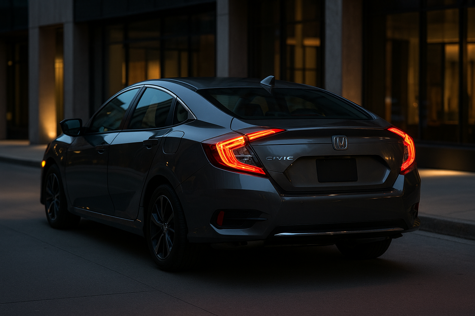 Traseira Honda Civic G10
